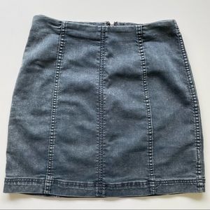 Free People Denim Skirt